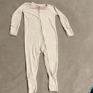 Little Sleepies Beige Kids One Piece